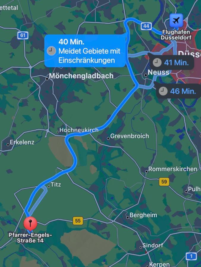Ruhiges Juwel: Frisch Renoviert 100 Qm Lejlighed Jülich Eksteriør billede