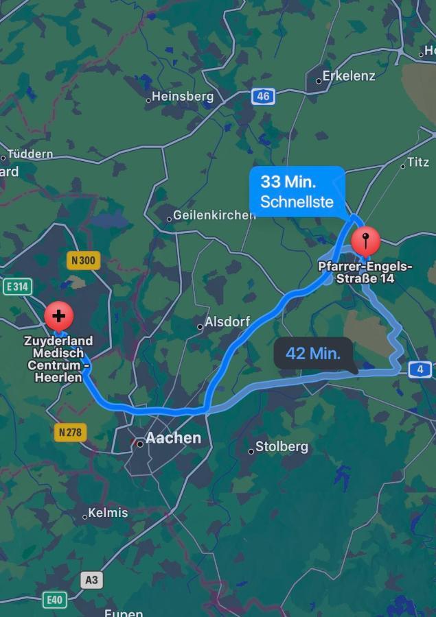 Ruhiges Juwel: Frisch Renoviert 100 Qm Lejlighed Jülich Eksteriør billede